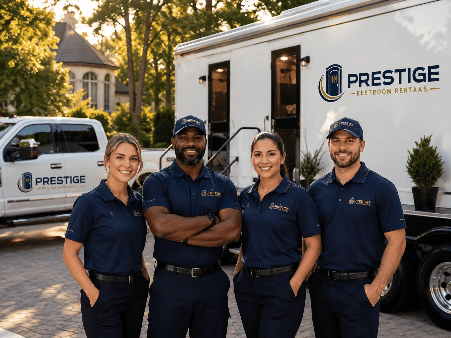 Trusted Luxury Portable Restrooms company in Cummings, ND